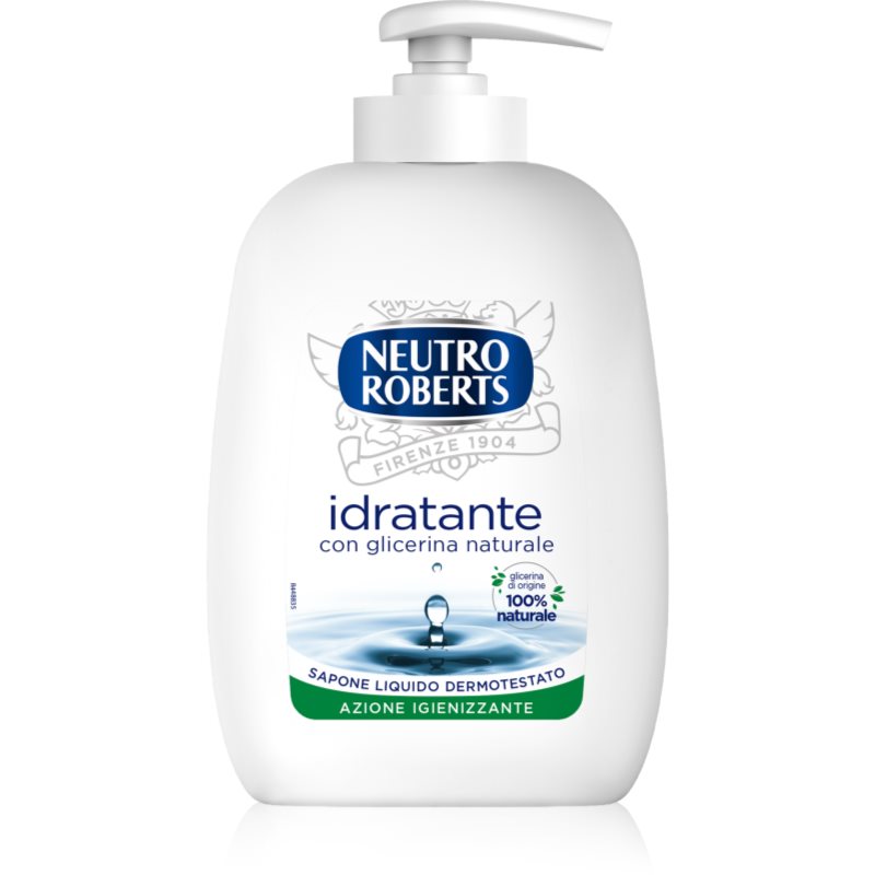 Neutro Roberts Glicerina Naturale Sapone Liquido Per Le Mani Effetto Idratante 200 Ml