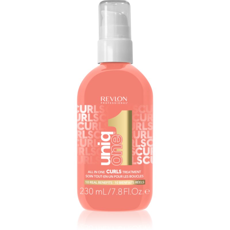 Revlon Professional Uniq One All In One Curls Treatment Trattamento Per Capelli 10 In 1 Per I Capelli Ricci 230 Ml