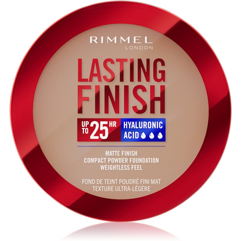 Rimmel Lasting Finish 25H Cipria Compatta Spf 20 Colore 009 Honey 7 G
