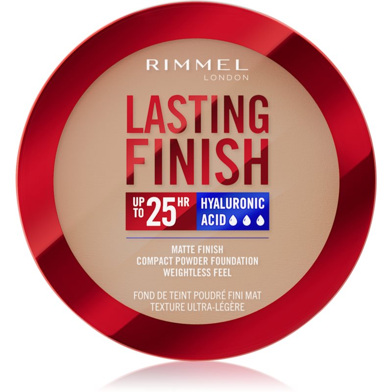 Rimmel Lasting Finish 25H Cipria Compatta Spf 20 Colore 007 Golden Beige 7 G