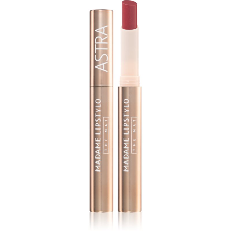 Astra Make-Up Madame Lipstylo The Mat Rossetto In Crema Effetto Opaco Colore 03 Folie Café 2 G