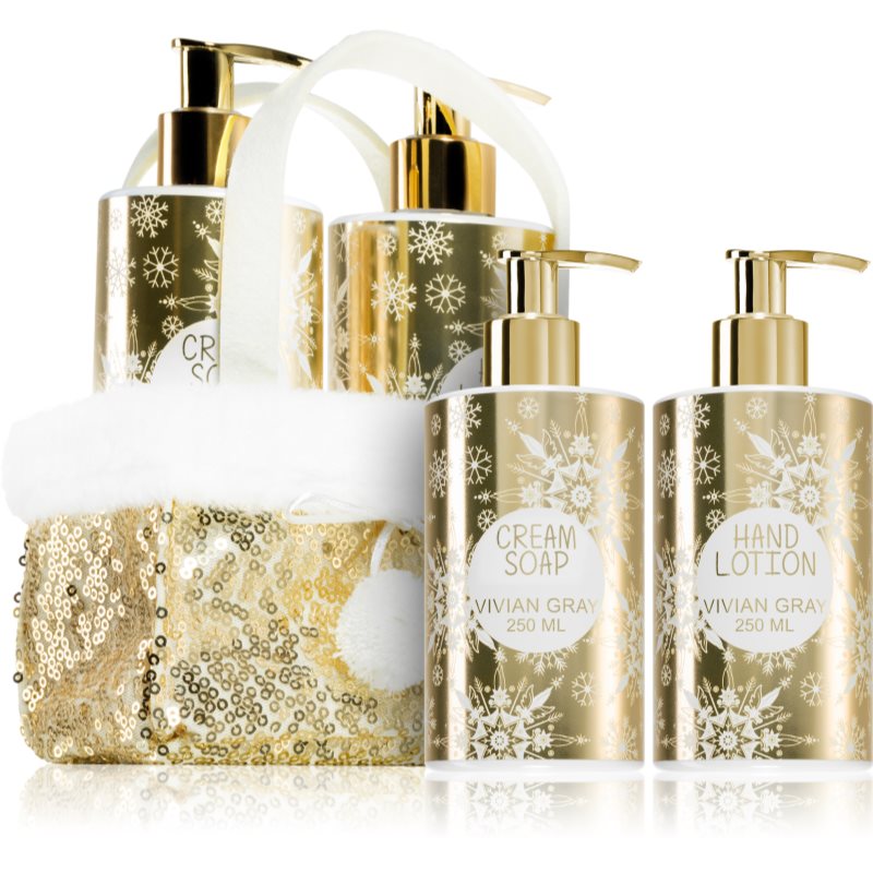 Vivian Gray Golden Glitters Vanilla & Patchouli Confezione Regalo Per Le Mani