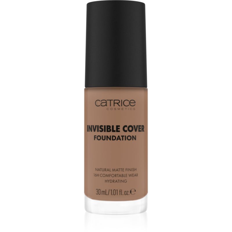 Catrice Invisible Cover Foundation Fondotinta Coprente Liquido Effetto Opaco Colore 047W 30 Ml