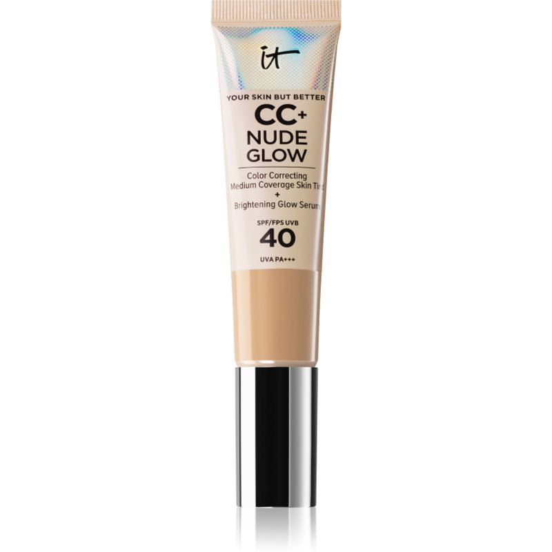 It Cosmetics Your Skin But Better Cc + Nude Glow Fondotinta Illuminante Spf 40 Colore Neutral Medium 32 Ml