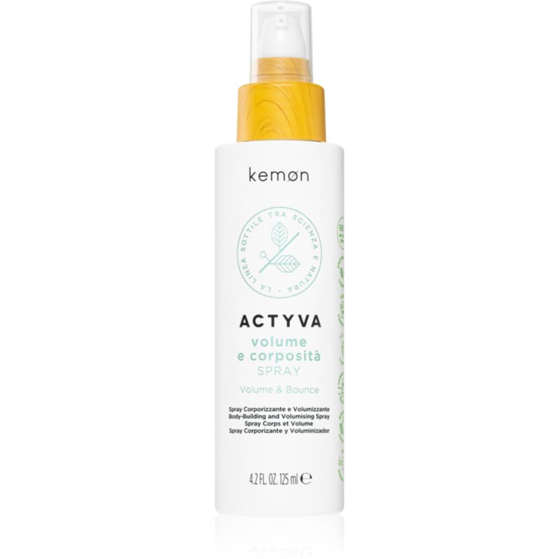 Kemon Actyva Volume E Corposità Spray Volumizzante 125 Ml