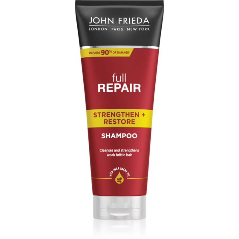 John Frieda Full Repair Strengthen+Restore Shampoo Rinforzante Effetto Rigenerante 250 Ml
