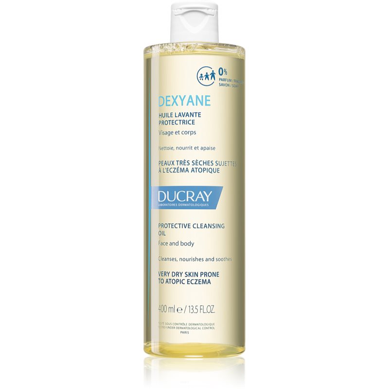 Ducray Dexyane Olio Detergente Per Pelli Molto Secche, Sensibili E Atopiche 400 Ml