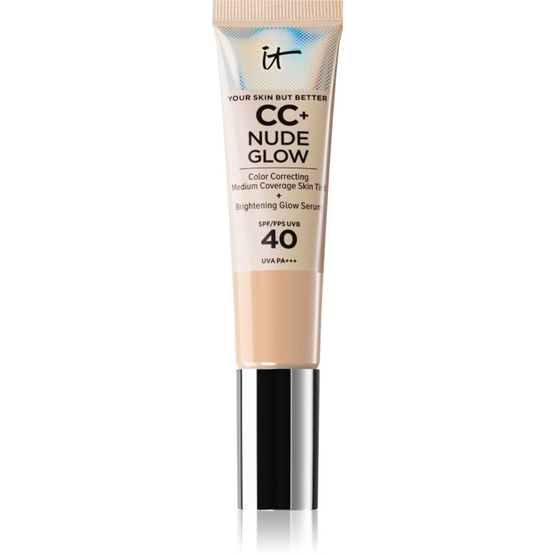It Cosmetics Your Skin But Better Cc + Nude Glow Fondotinta Illuminante Spf 40 Colore Fair 32 Ml