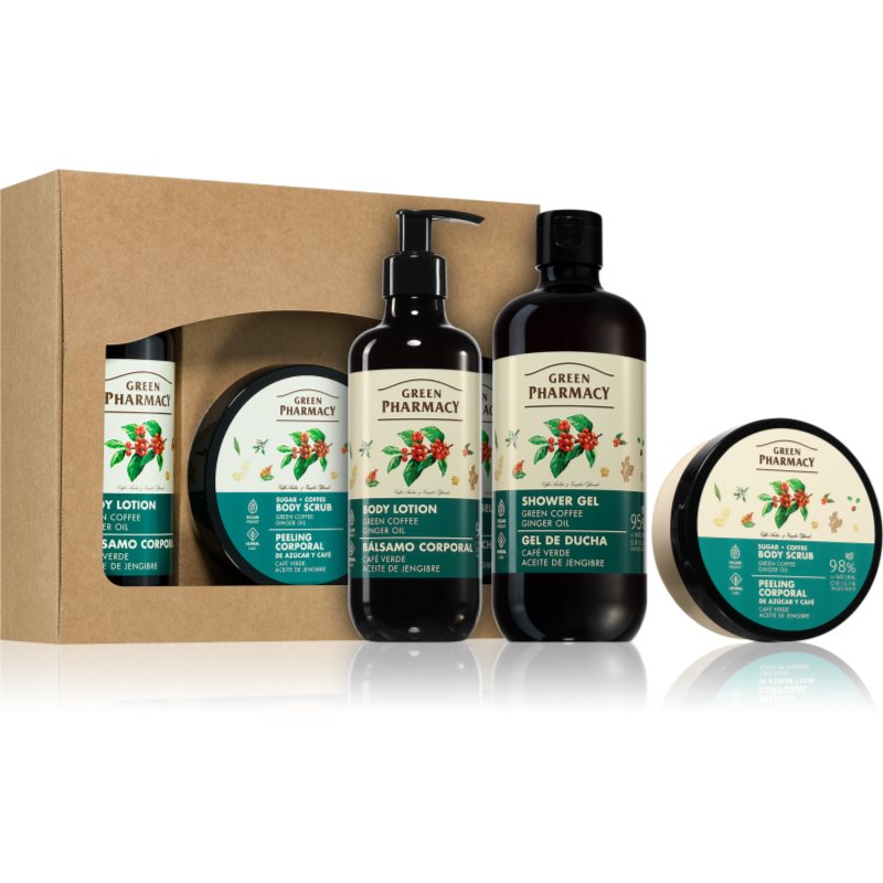 Green Pharmacy Green Coffee & Ginger Oil Set Confezione Regalo