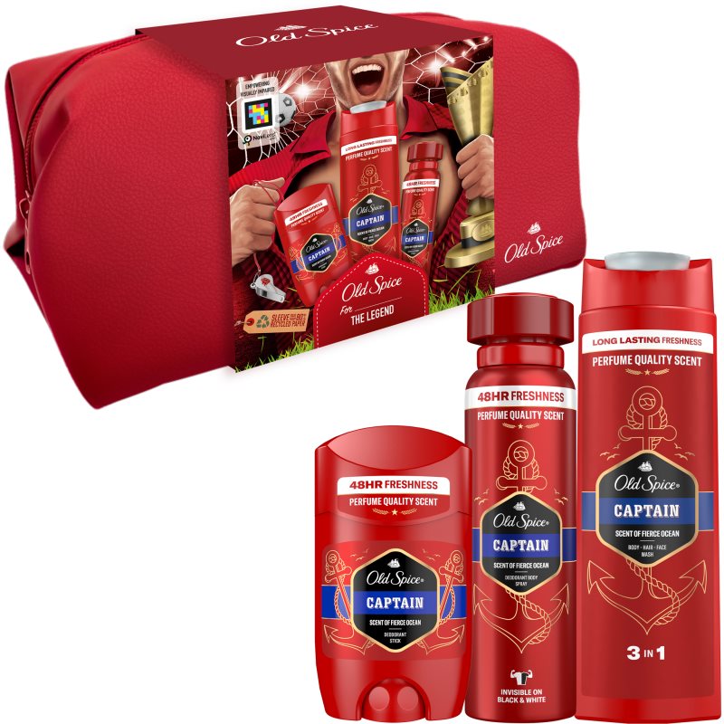 Old Spice Captain Football Confezione Regalo Per Uomo