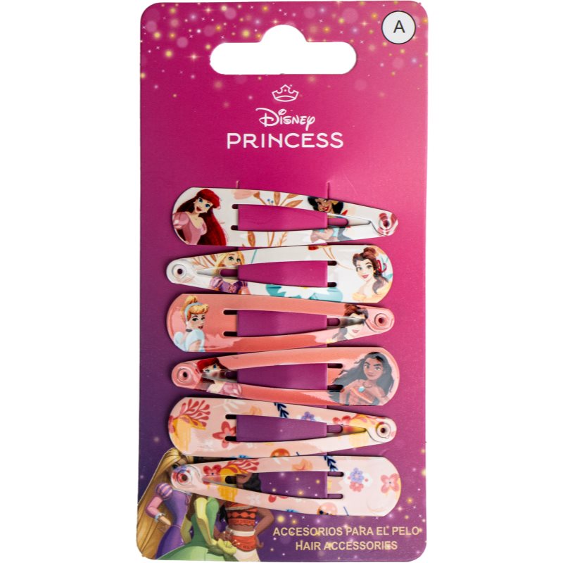 Disney Princess Hair Accessories Forcine Per Capelli Per Bambini 6 Pz