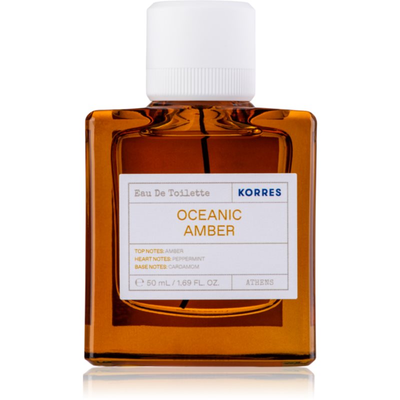 Korres Oceanic Amber Eau De Toilette Per Uomo 50 Ml