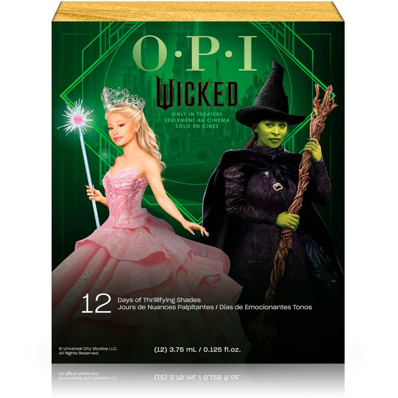 Opi Wicked Nail Lacquer Calendario Dell'Avvento Per Le Unghie Mini