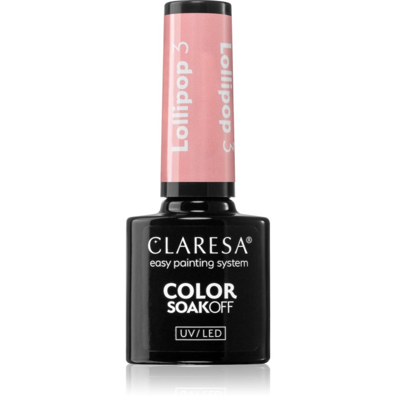 Claresa Soakoff Uv/Led Color Lollipop Gel Smalto Colore Lollipop 3 5 G