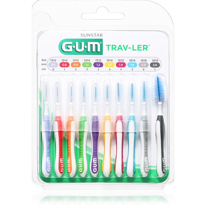 G.U.M Trav-Ler Multi Scovolini Interdentali 10 Pz