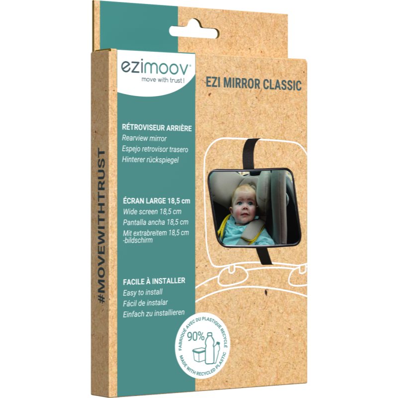 Ezimoov Ezi Mirror Classic Specchietto Per Automobili Eco Friendly 1 Pz