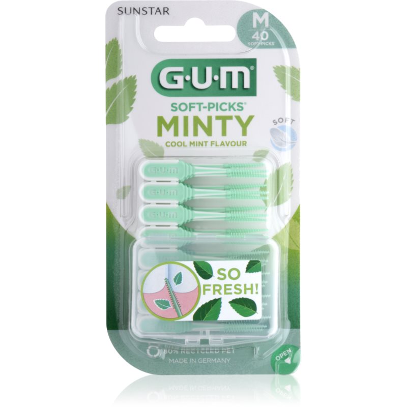 G.U.M Soft-Picks Comfort Mint Stuzzicadenti 40 Pz