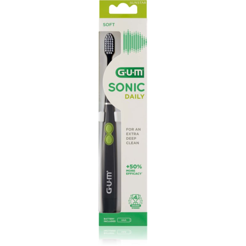 G.U.M Sonic Daily Spazzolino Sonico Black 1 Pz