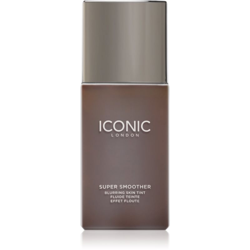 Iconic London Super Smoother Blurring Skin Tint Fondotinta Idratante Leggero Colore Warm Rich 30 Ml