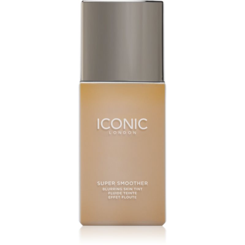 Iconic London Super Smoother Blurring Skin Tint Fondotinta Idratante Leggero Colore Golden Medium 30 Ml