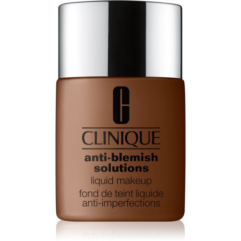 Clinique Anti-Blemish Solutions™ Liquid Makeup Fondotinta Coprente Per Pelli Grasse Con Tendenza All'Acne Colore Wn 125 Mahogany 30 Ml