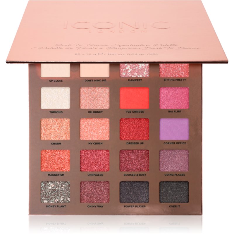 Iconic London Desk To Dance Palette Di Ombretti 20X1.2 G