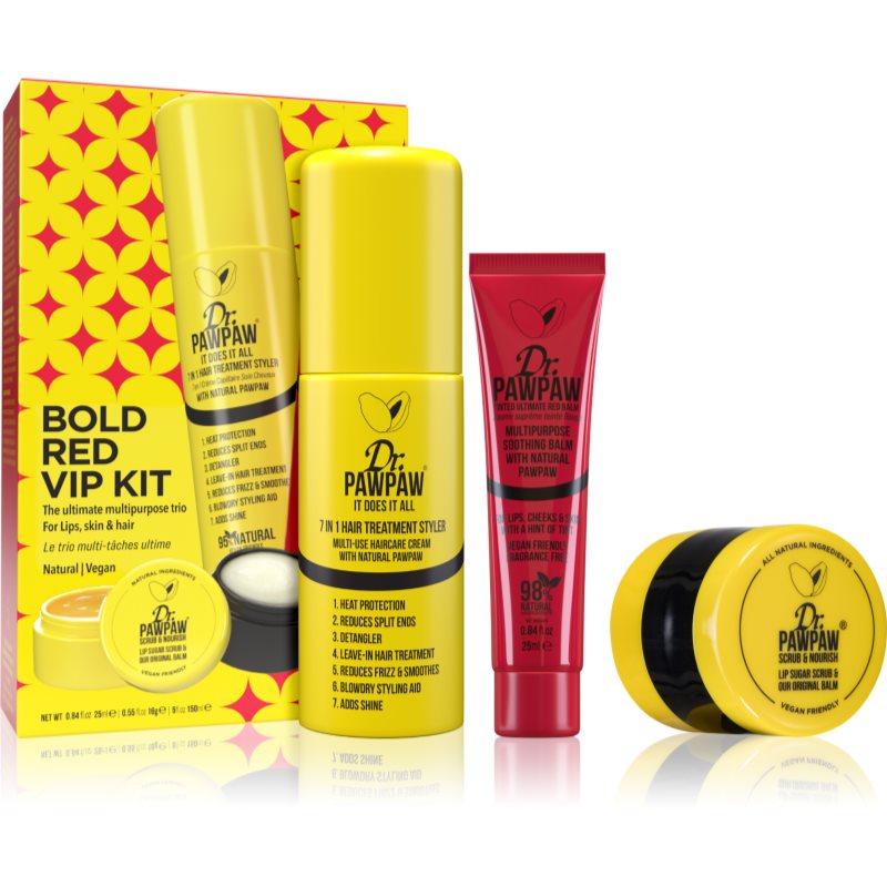 Dr. Pawpaw Bold Red Vip Kit Confezione Regalo