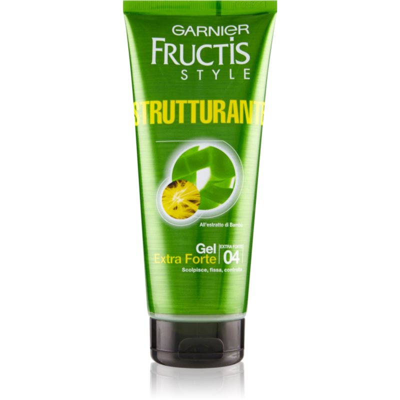 Garnier Fructis Style Gel Per Capelli Con Fissaggio Extra Forte 200 Ml