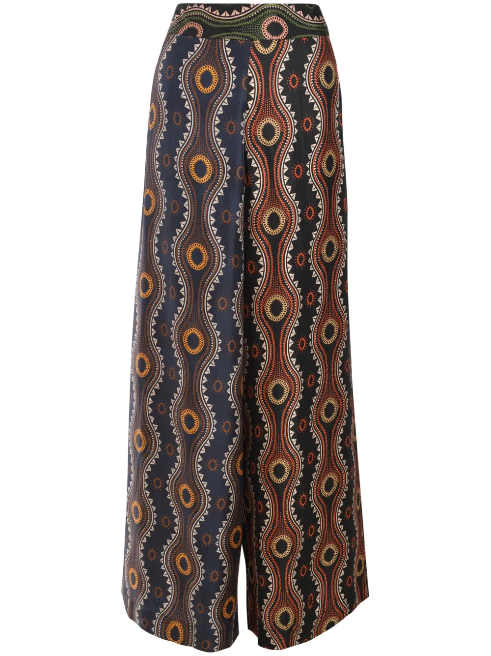 Biyan Fume silk trousers - Blu