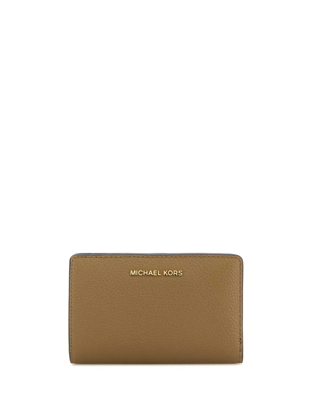Michael Michael Kors logo-lettering wallet - Marrone