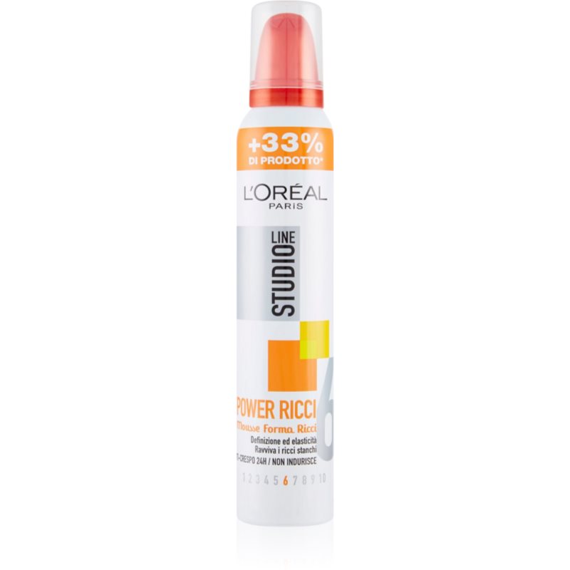L’Oréal Paris Studio Line Power Ricci Schiuma Per Capelli 200 Ml