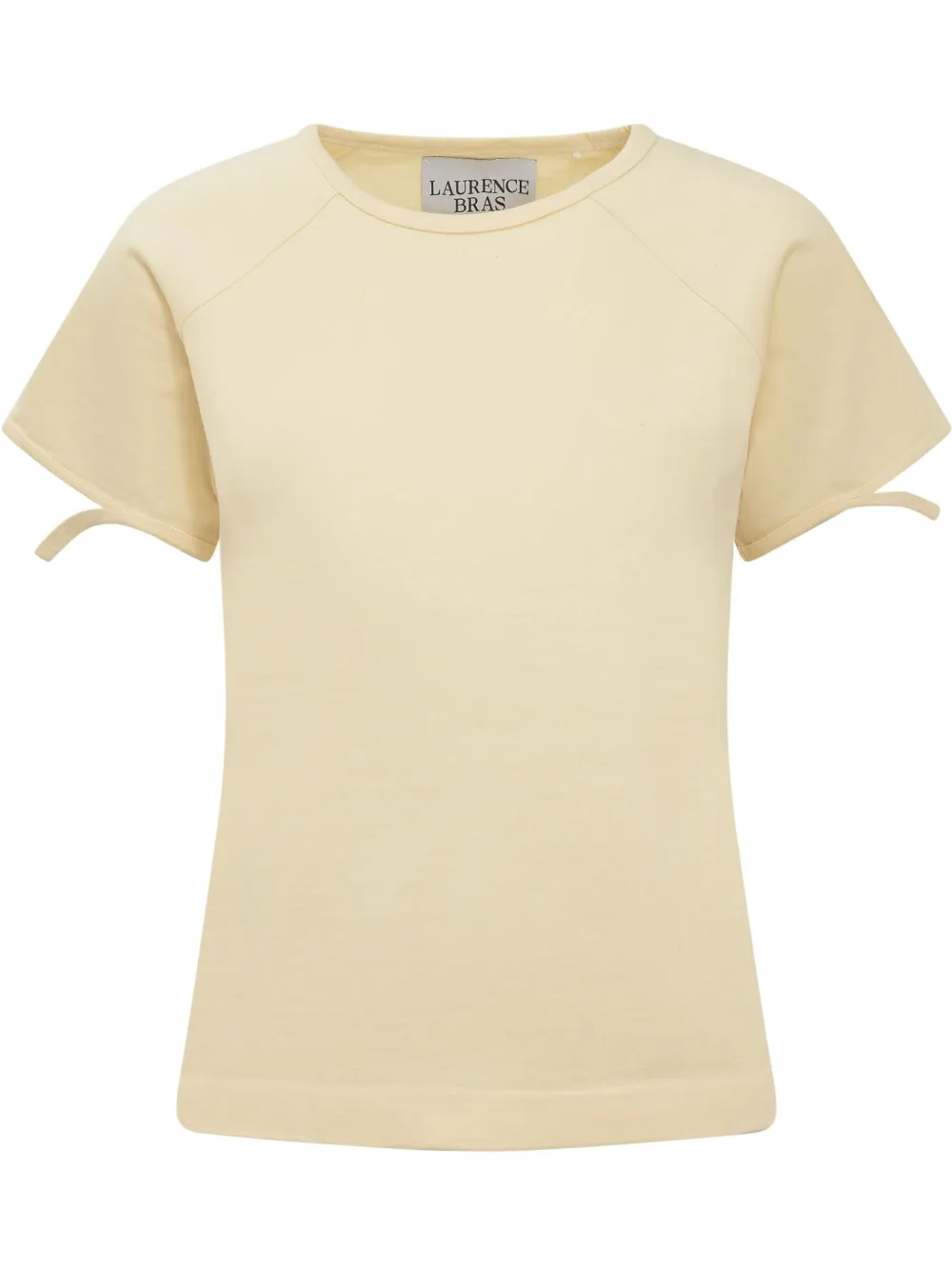 Laurence Bras logo-appliqué T-shirt - Giallo