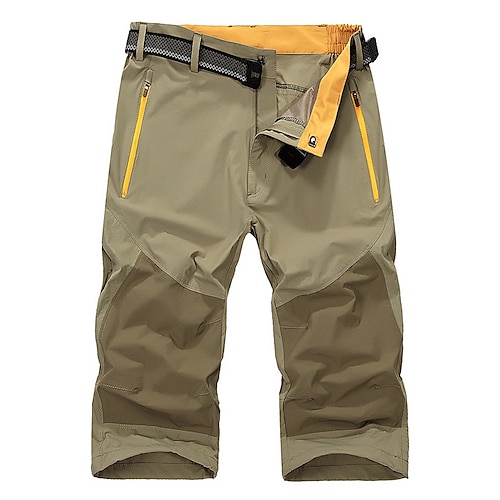 Per uomo Maglia da escursione Pantaloni da escursione Militare Esterno Ripstop Sotto il ginocchio Pantalone / Sovrapantaloni Pantaloni capri Pantaloni
