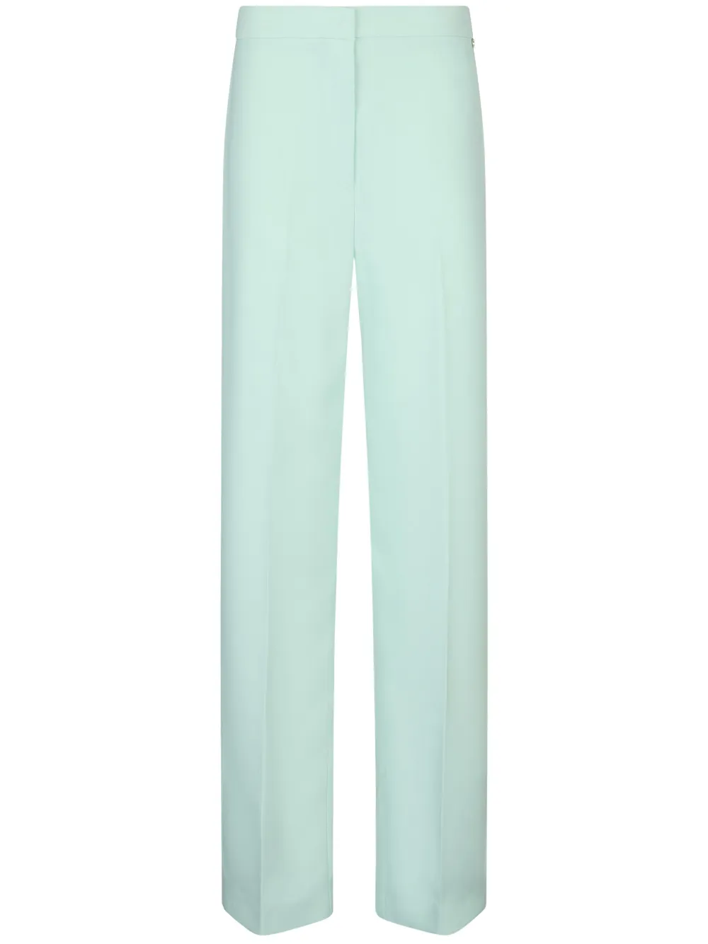 LIU JO Mint green trousers with slit - Verde