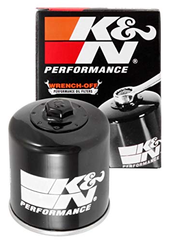 K&N Filtro Olio Powersports - Avvitabile 68X71Mm Compatibile Con Kawasaki (Kn-128)