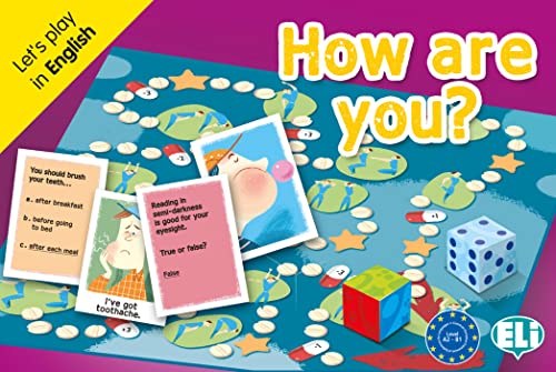 How Are You? Game Box: Game Box Mit Spielbrett, Zahlenwürfel, Farbwürfel, 132 In Sechs Kategorien Aufgeteilte Spielkarten, Spielanleitung