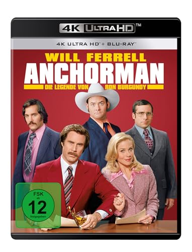 Anchorman - Die Legende Von Ron Burgundy (4K Ultra Hd) (+ Blu-Ray)