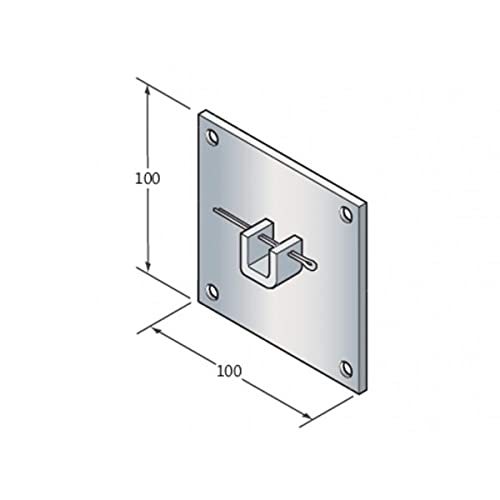 Came Supporto Con Sella Q10, 100 X 100 Mm