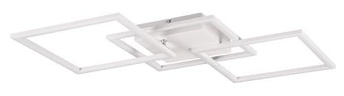 Reality Led - Lampada Da Soffitto Trail R64493131, In Metallo Bianco Opaco, Con Led, 31 Watt