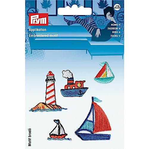 Prym Ricamato, Motivo Navi, Multicolore