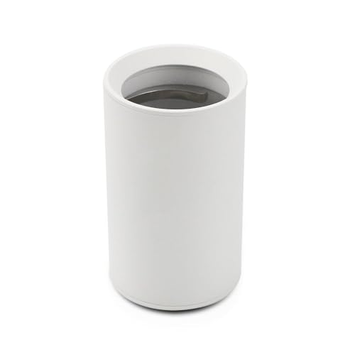 Portafaretto Led Montaggio A Plafone Rotondo Gu10 Corpo Bianco (H : 1000Mm)