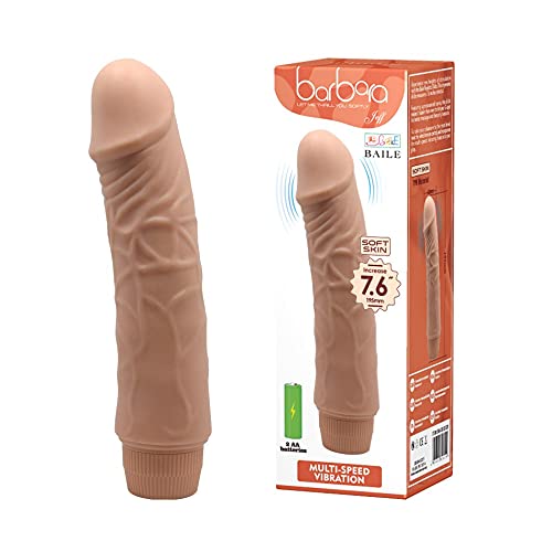 Jeff - Vibratore Realistico, 19,5 Cm