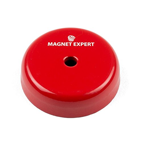 Magnet Di Pentola Poco Profonda Alnico Per Applicazioni Ad Alta Temperatura, Ingegneria E Produzione - Foro Contropiede Dia Dia Dia 38Mm Di Spessore 1