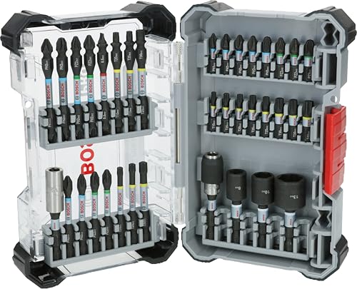Bosch 36 X Pro Impact Set Da 36 Pezzi (200 X 107 Mm, Accessori Professionali, Cacciavite)