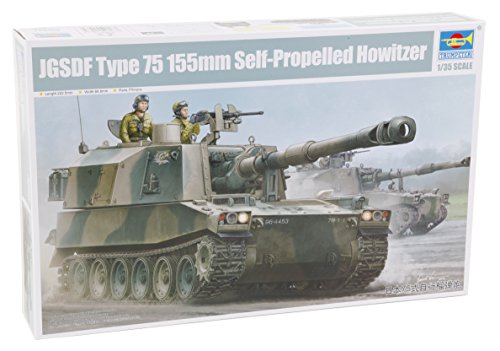 Trumpeter 05577 – Modellino Jgsdf Type 75 155 Mm Self Propelledhowitz