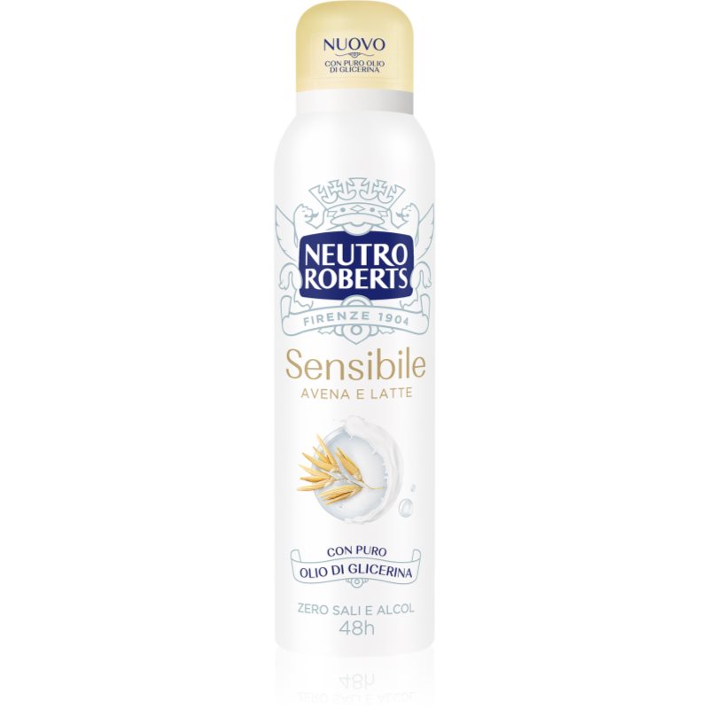 Neutro Roberts Avena E Latte Deodorante Spray Con Effetto 48 Ore 150 Ml