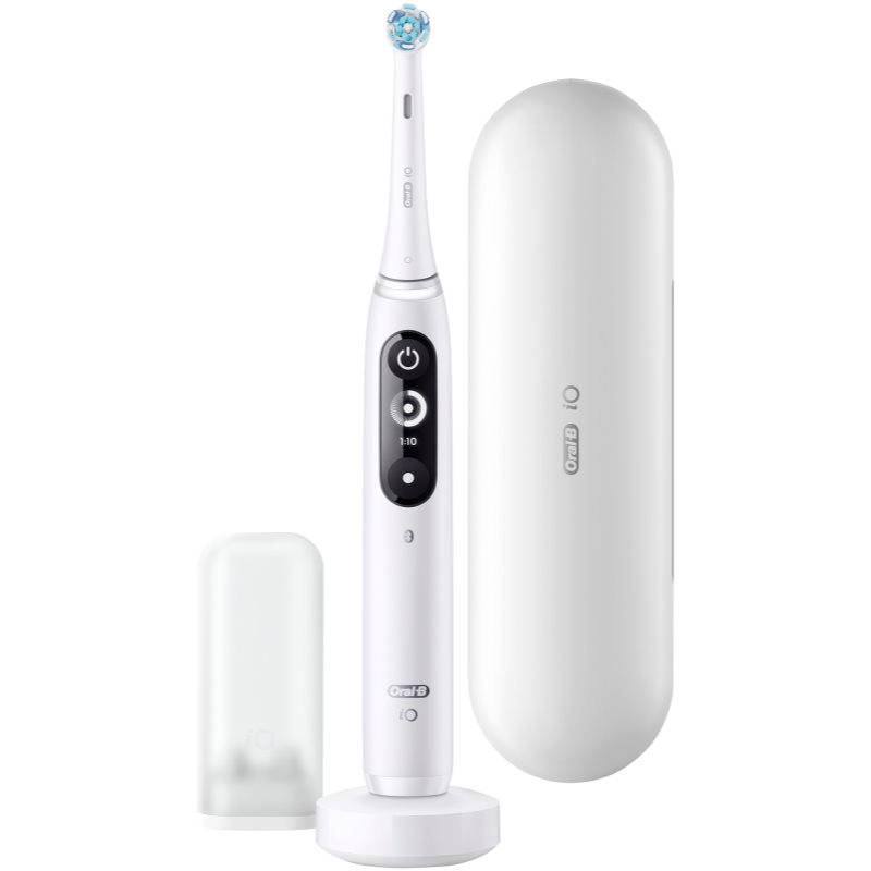 Oral B Io7 Spazzolino Da Denti Elettrico Con Astuccio White Alabaster 1 Pz