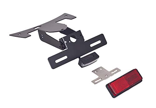 Puig Supporto Per Portatarga Puig 9450N Nero Per Kawasaki Versys 1000 17'-18', Nero, Kawasaki
