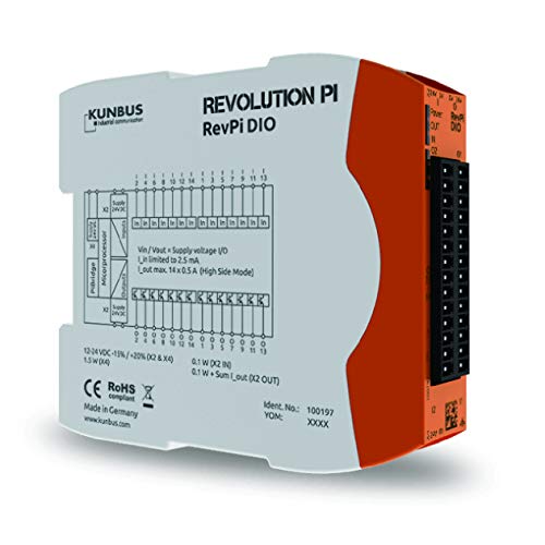 Kunbus Revpi Dio Pr100197 Modulo Di Espansione Sps 24V
