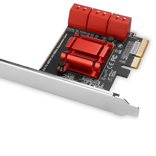 Axagon Pces-Sa6 Carte Et Adaptateur D'Interfaces Interne Sata